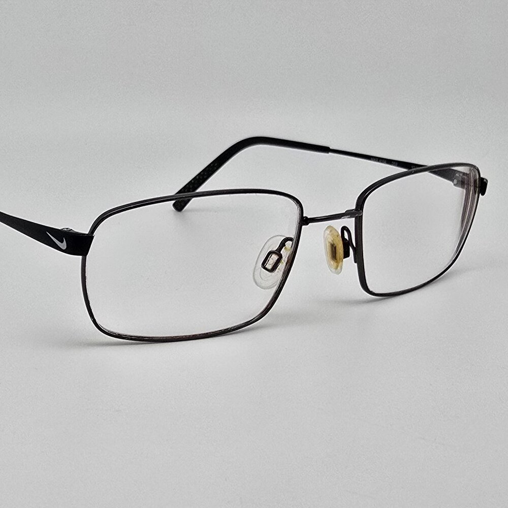 *SOLD* Nike with Flexon 4194 059 Matte Black Eyeglasses Frame w/ Case 52-18-140 - Picture 7 of 15